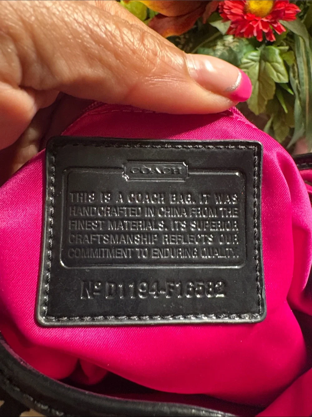 Coach playful backpack